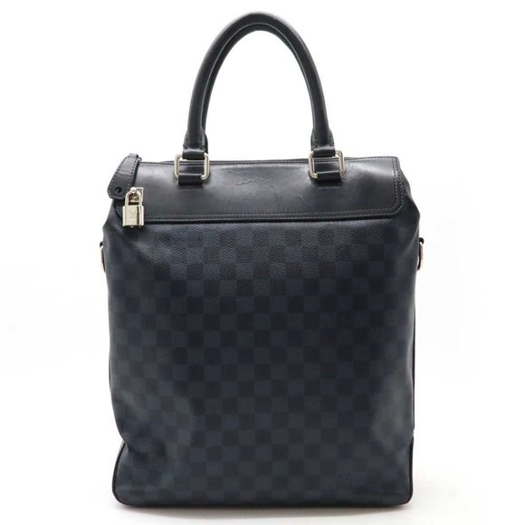 LOUIS VUITTON Black Damier Tote Bag - Picture 1 of 9